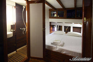 Master cabin with en-suite head & shower